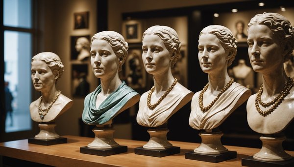 Kreative ideen für die präsentation von büsten im einzelhandel
